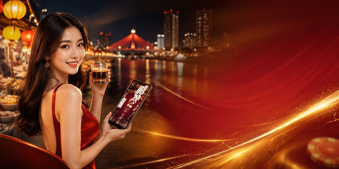 Thanh niên tại Đà Nẵng ngồi quán cà phê phân tích thông tin esports trên điện thoại