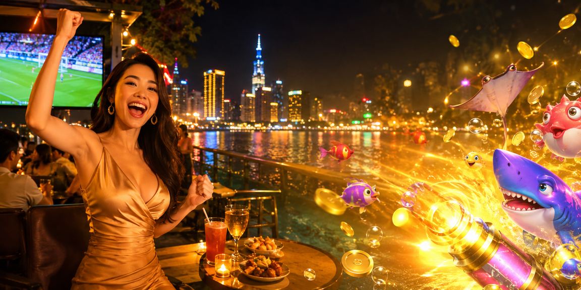 Cảnh chợ đêm TP.HCM sôi động về đêm, gợi không khí giải trí trực tuyến live casino